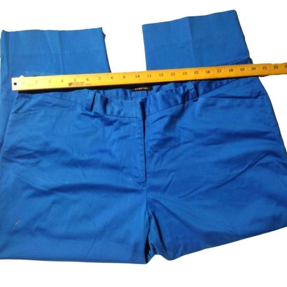 Stretch Capris Jones New York Signature Woman Blue 18W Excellent Condition - Picture 5 of 5